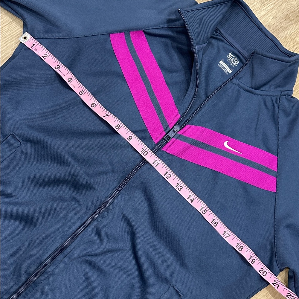 NIKE SIZE XL~ATHLETE TRACK DEPARTMENT RUNNING LAYER JACKET ~SWEATSHIRT ZIP UP~ - Picture 9 of 15
